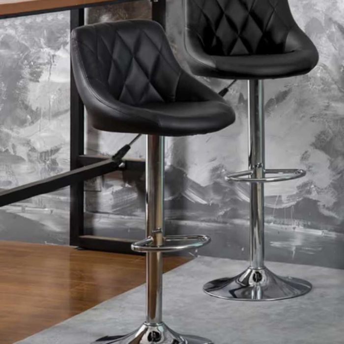 Бар стол с регулируема височина и въртяща функция