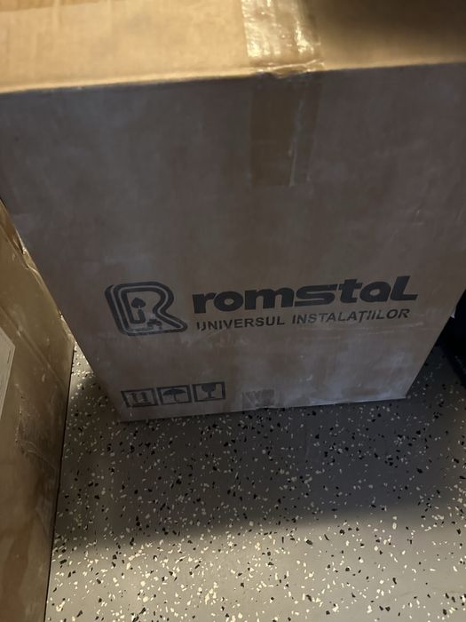 Set vas wc stativ cu rezervor si capac, Romstal, Evolution