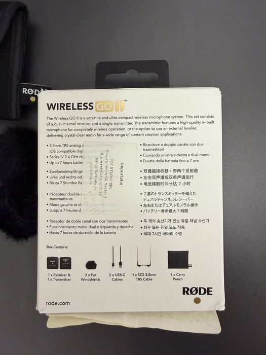 Rode wireless go 2 lavaliere