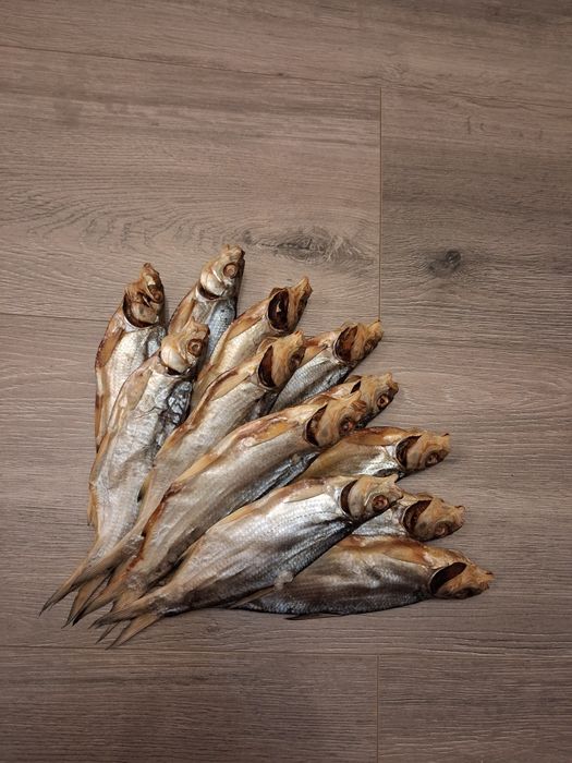 ВЯЛЕНАЯ РЫБА (рыбец, вобла).