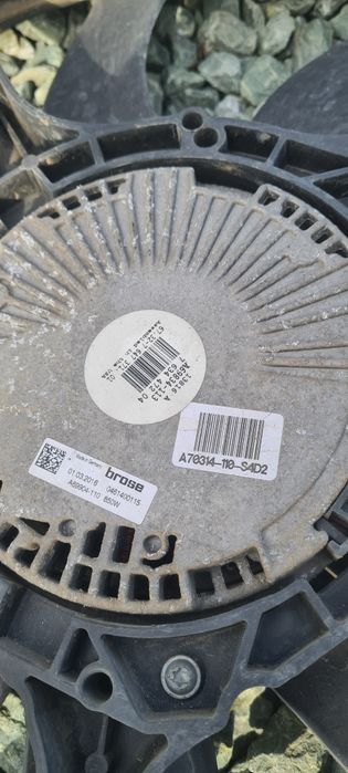 Electroventilator ventilator bmw x5 f15 x6 f15  850w