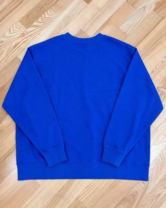 Bluză Nike Sportswear Club Fleece bărbați albastră, mărimea XXL, logo brodat