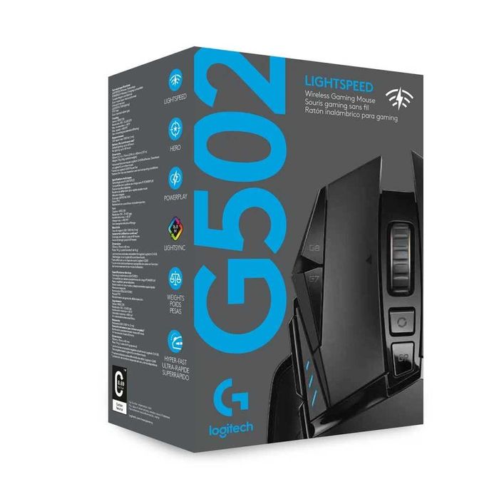 Mouse Gaming Wireless Logitech G502 LightSpeed Hero 910-005567 16K Nou
