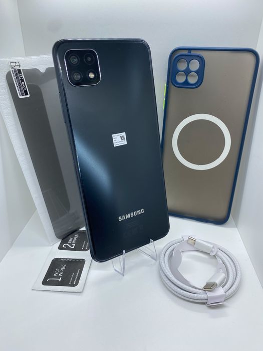 Samsung Galaxy A22 5G – stare excelentă - husa, folie privacy si cablu nou cadou