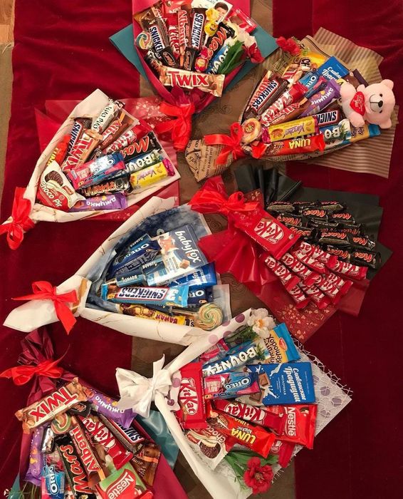 Букет из сладостей
