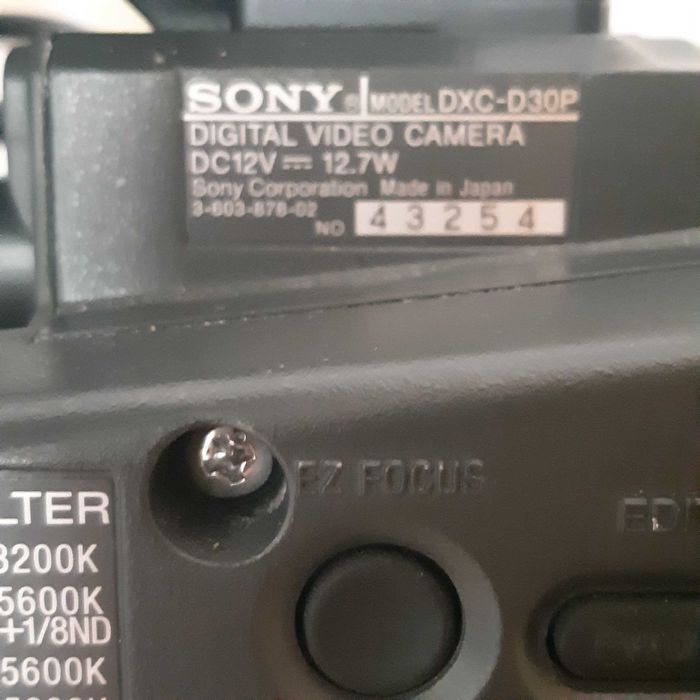 Видео камера Sony DXCD30P DVCAM DV/MiniDV гр. Варна Базар Левски • OLX.bg