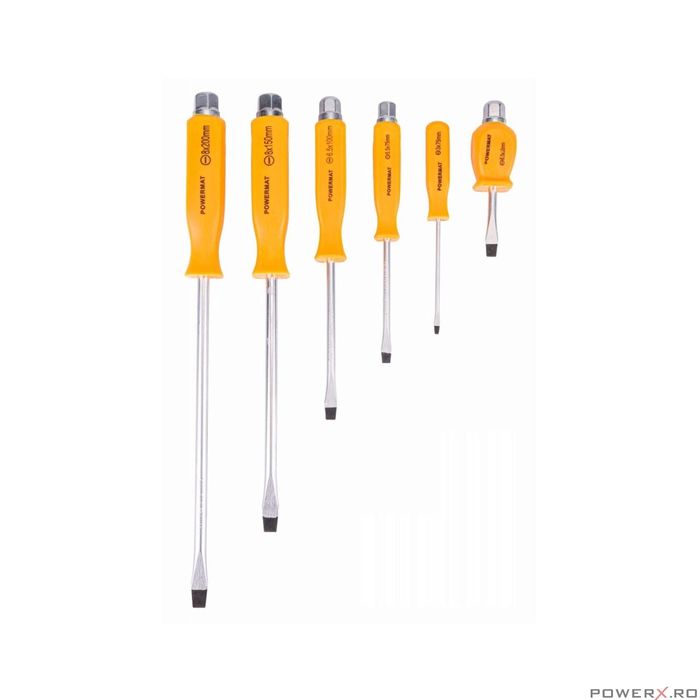 Set de surubelnite, 12 piese, Powermat