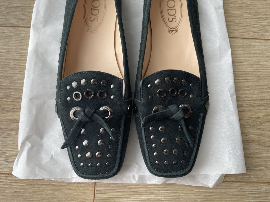 Tod’s pantofi/ loafers/ mocasini din piele
