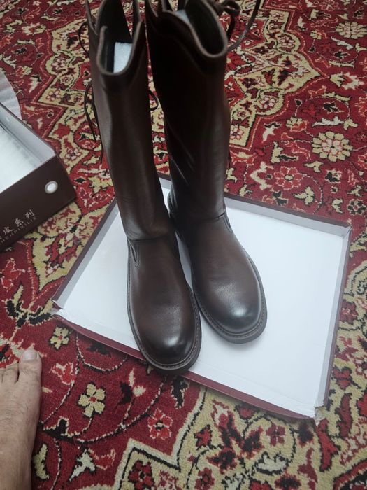 Продам новую кожаную обувь