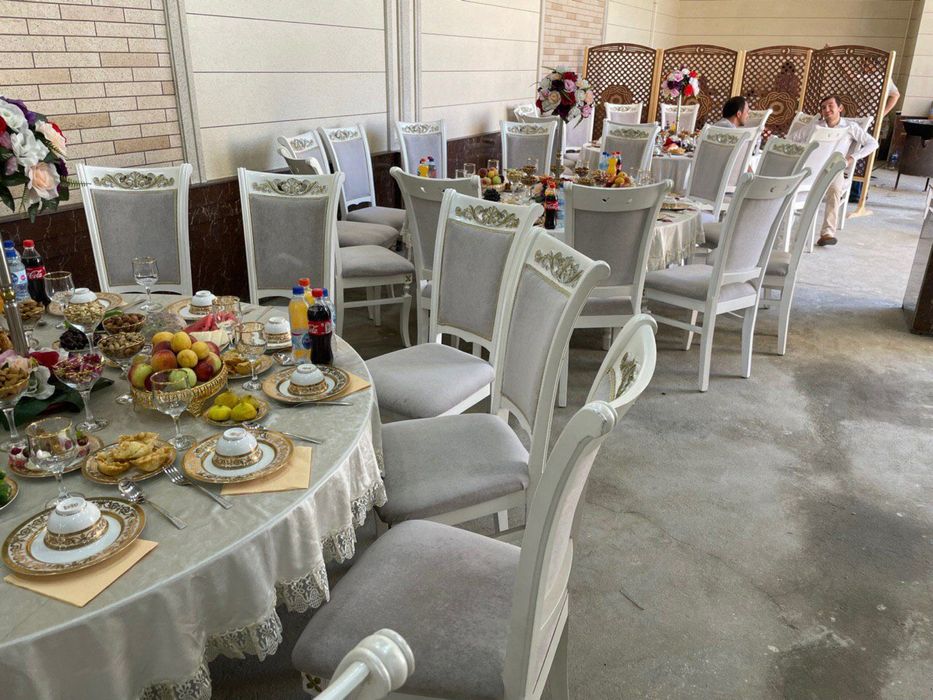 Arzon narxlarda stol stul; chinni idishlar prokat