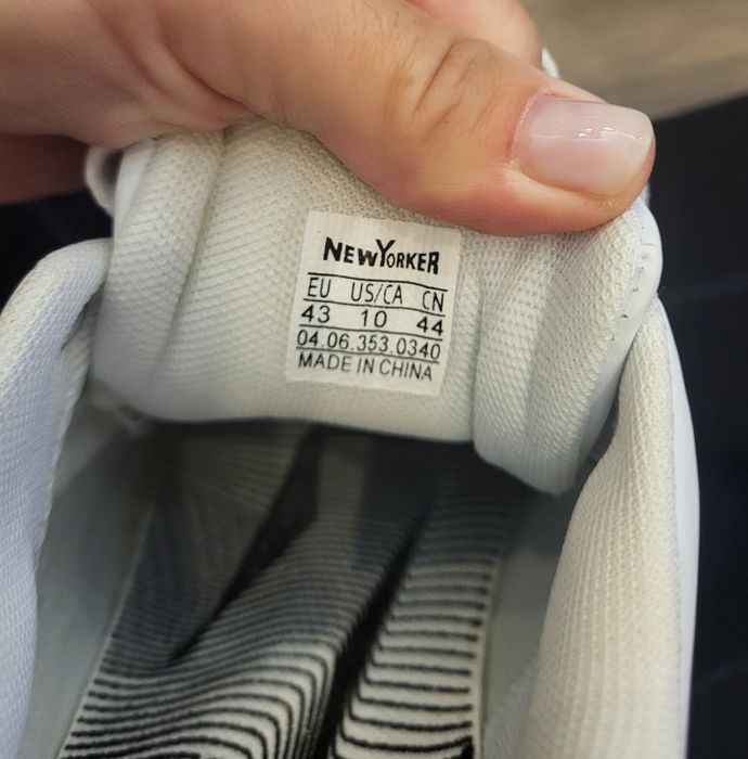 Мъжки маратонки бели, размер 43