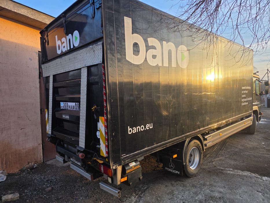 Грузоперевозки 7 тонн .Mercedes Atego..Термо фургон..Гидролопата.