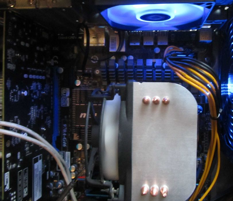 Дъно MSI 970A-46 (AM3+) + процесор Phenom II X6 1090T