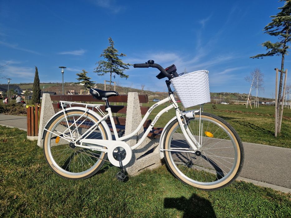 Bicicletă oraș Koliken Cruiser 26" cu coș – stare foarte bună