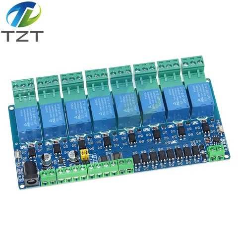 Реле rs-485  8-канальное