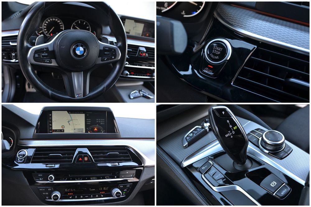 BMW Seria 5 G30 M Paket 4x4 520d 190cp Eur6 Lane Side Garanție Moduri