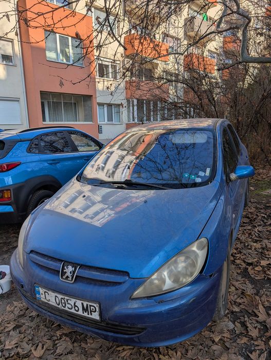 Peugeot 307,2002; 215х.км. I-ви и единствен собственик. Досие в Пежо.