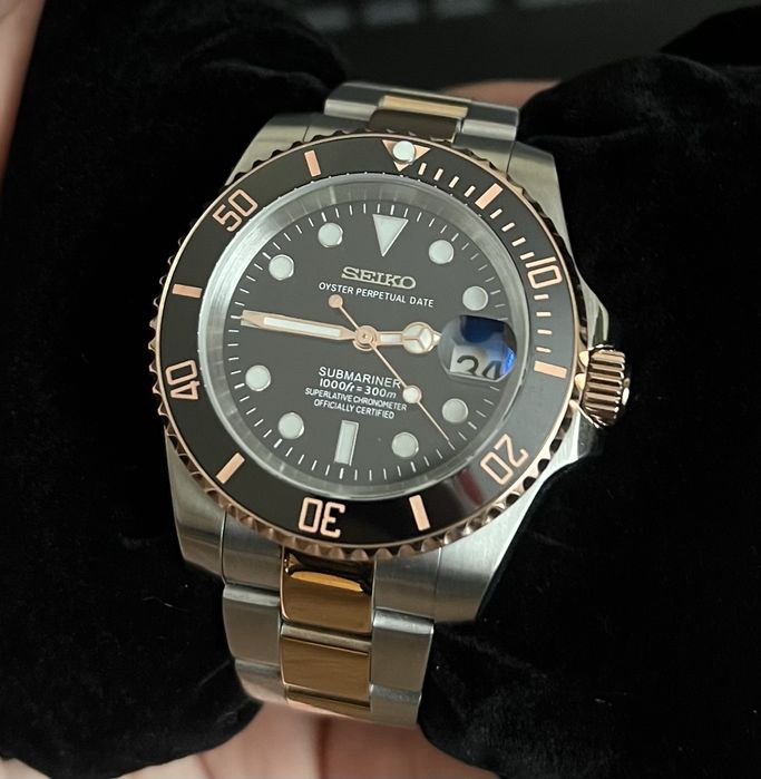Часовник Seiko Submariner Mod