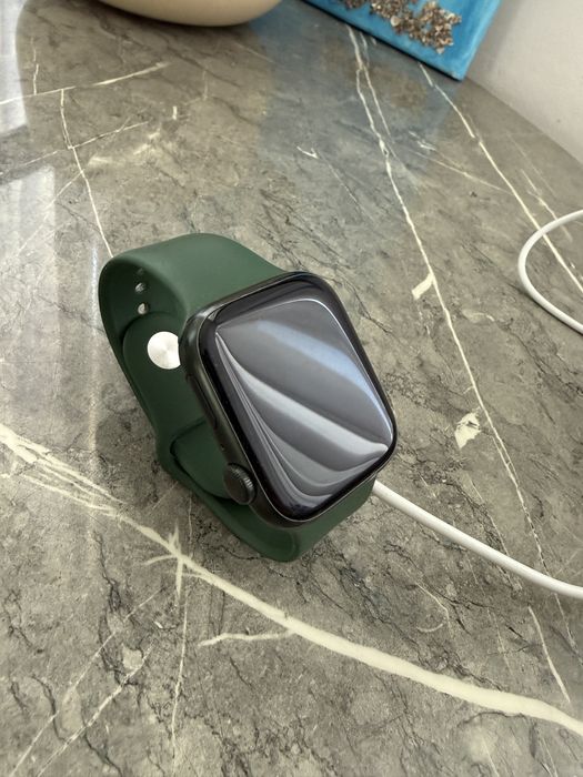 Apple Watch Series 7 45mm GPS – Green Aluminium – stare bună