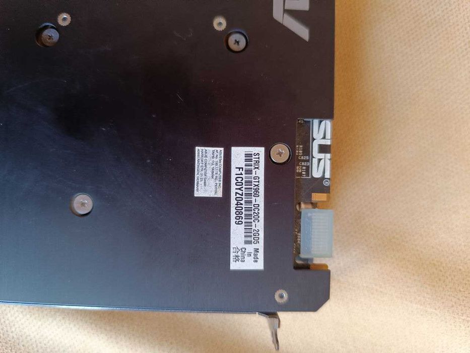 Видеокарта  Nvidia ASUS STRIX GeForce GTX 960 2GB
