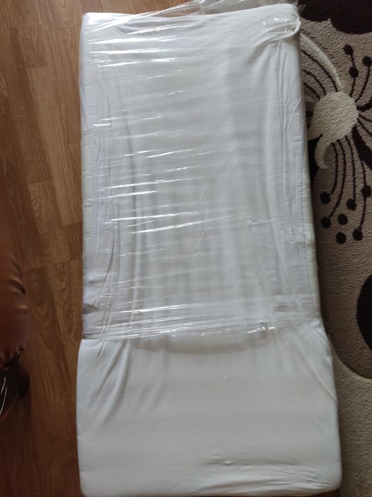Pătuț pliabil Torino + saltea jysk + husă saltea ca noi