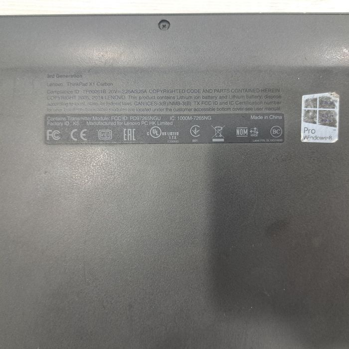 Notebook pro windovs 8
