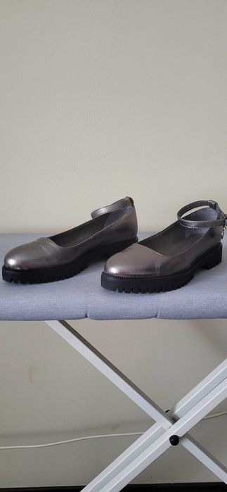 Дамски обувки Ned's, Сребристи 36 номер