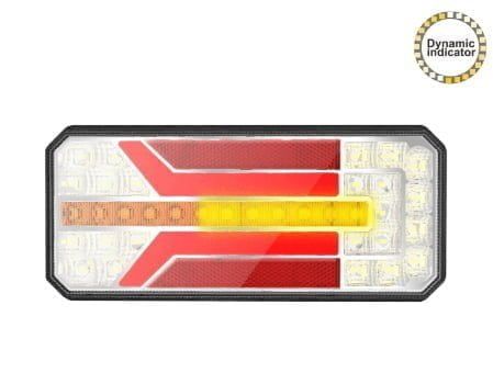 Lampa stop camion LED cu semnalizare dinamica 12-24V