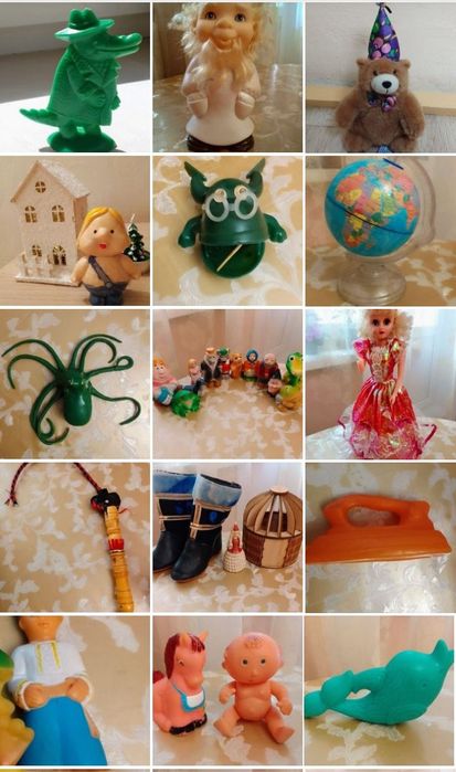 Игрушки резиновые СССР редкость клеймо