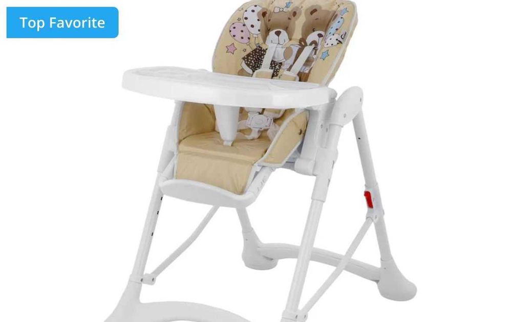 Scaun de masă reglabil Mappy Teddy Bears – stare excelentă!