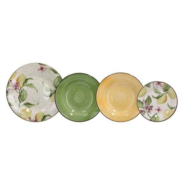 Уникален сервиз за хранене "Лимони"