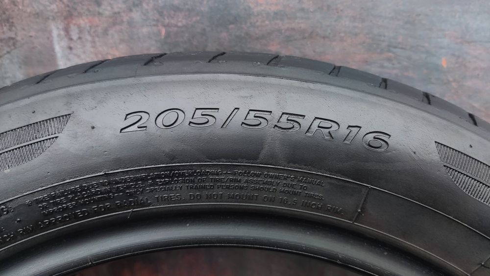 4бр. летни гуми 205/55/16 Dunlop Sport Blue Response 
dot21
6.67mm