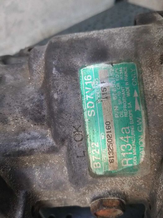 Compresor clima ac 1.6 b alfa romeo 156 gt 60653652