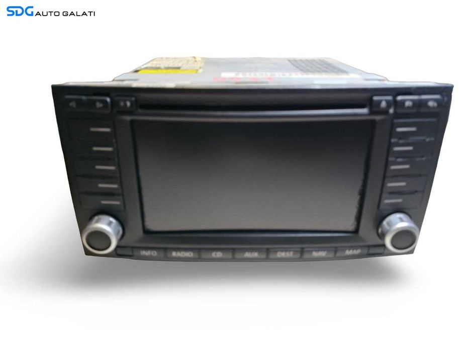 Unitate Radio CD PlayerNavi Navigatie Map Volkswagen Touareg 7L 2002 - 2010 Cod 7L6035177E [LS0658]
