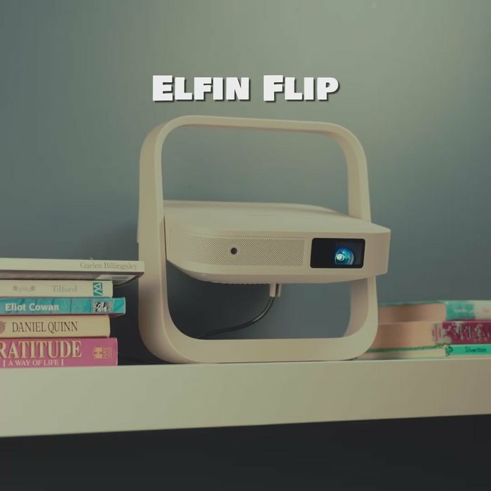 Sigilat Videoproiector portabil Xgimi Elfin Flip 1080p, WiFi Bluetooth