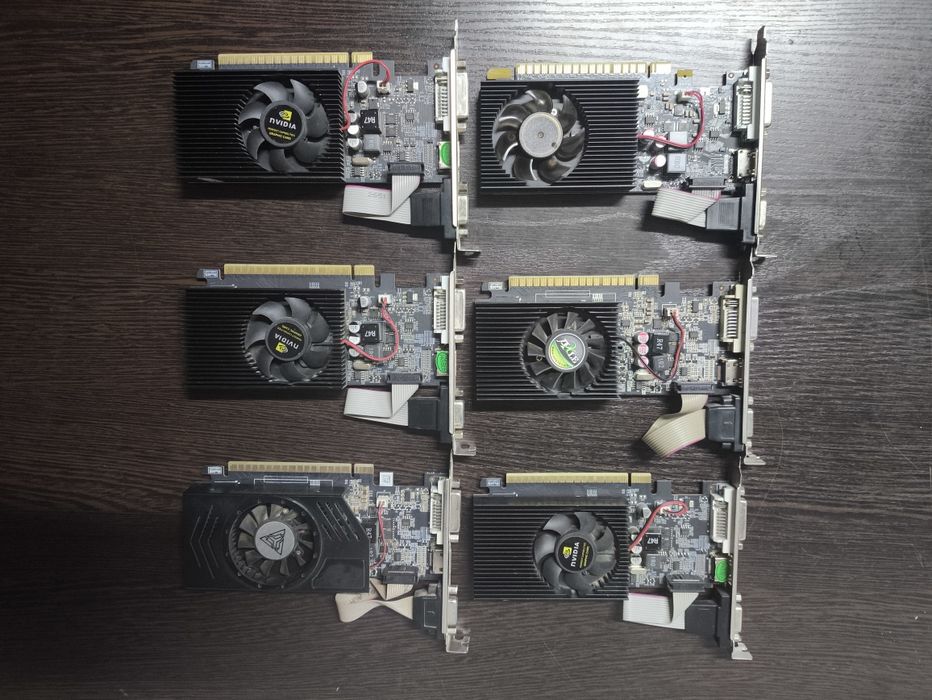 GT730 4Gb 128bit GDDR3 6шт