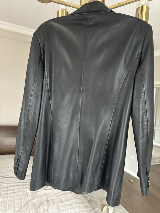 Кожанный пиджак