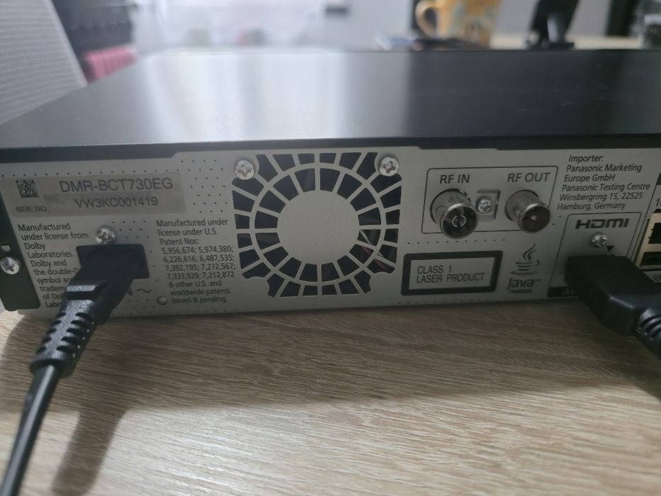 Blu-ray Recorder Panasonic DMR-BCT730, HDD 500GB, Tuner TV, 3D, 4K Upscaling