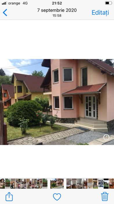 Inchiriez cabana ( casa de vacanta)in statiunea Sovata . )