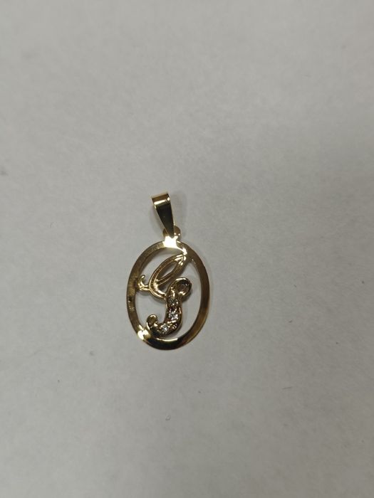 Medalion inițială G aur 18k 0.67gr(r)