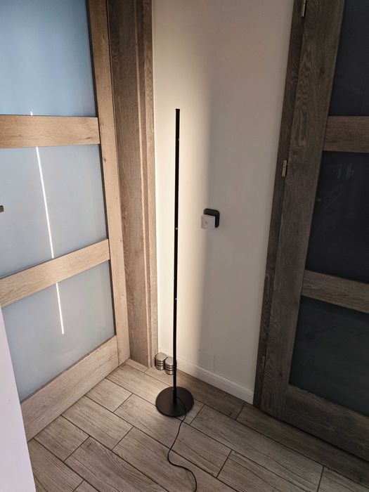EDISHINE Pachet de 2 Lămpi de Podea LED Dimmabile cu Funcție de Memorie – Neagră 146cm