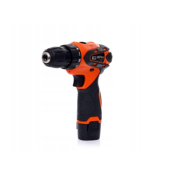 Filetanta, masina pentru gaurit, 18V Li-ion, 1300 mAh, 1100 rpm, Kraft