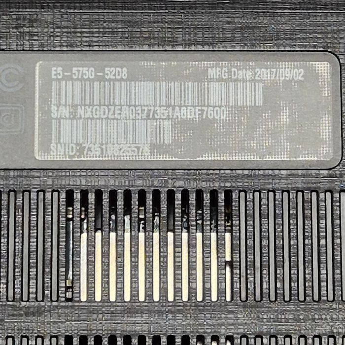 Ноутбук Acer Aspire E5-575G