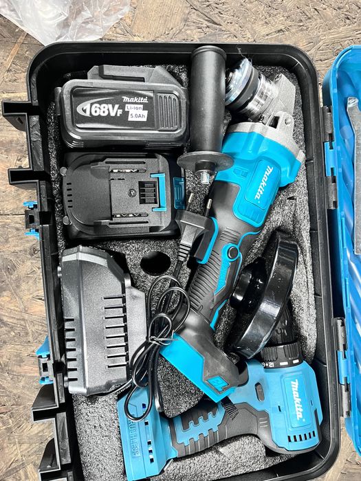 Шуруповерт + болгарка без щетачные