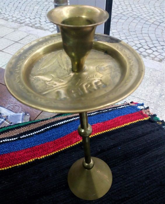 Красиви Стари Свещници Желязо Месинг - РАЗГЛЕДАЙТЕ!