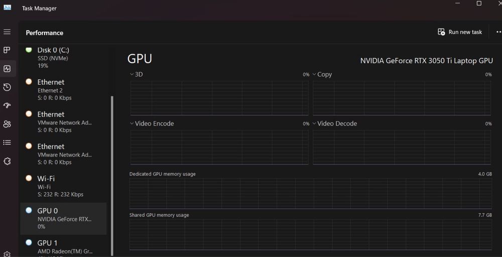 Laptop gaming ASUS TUF A15 16GB RAM RTX3050