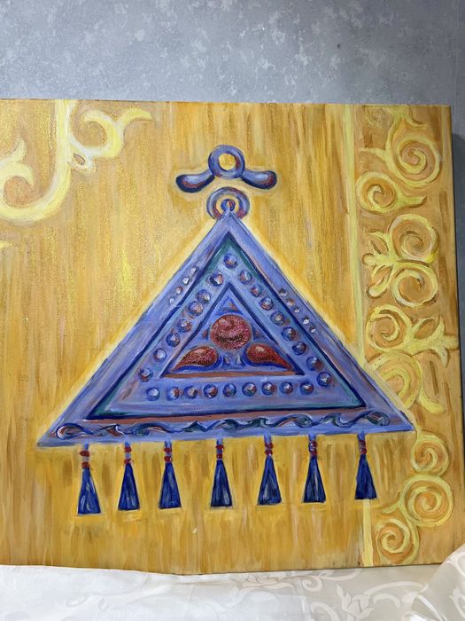 Картина в Казахском стиле