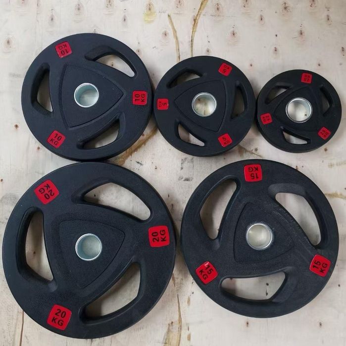 Disc Olimpic 10kg cauciucat cu inel fixare