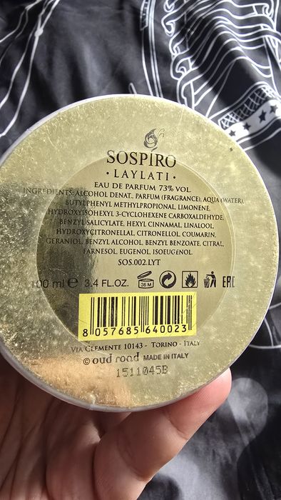 Parfum Sospiro Laylati, 100 ml, EDP(Afgano Puro)