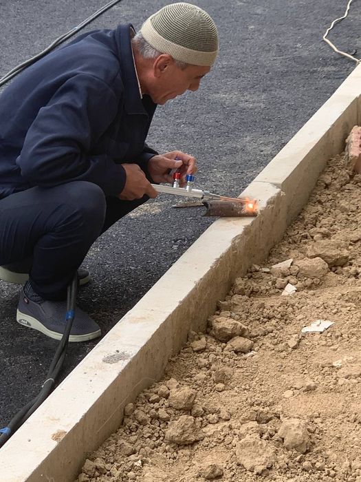 Сантехник  газа  сварка  устанока  Тошкентда